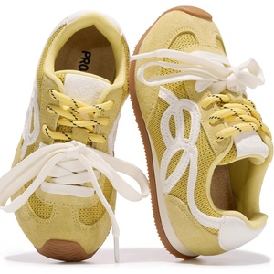 image:imageProject Cloud Kids Shoes for Girls amp SlipOn Fashion SneakersLight Yellow
