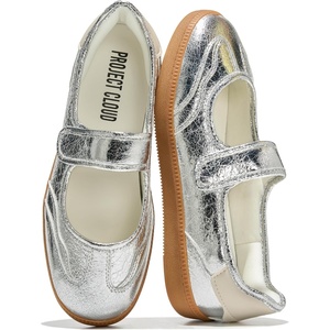 image:imageProject Cloud Mary Jane Shoes Comfortable Fashion Sneakers for WomenSilver