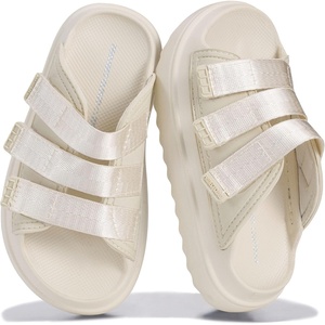 image:imageProject Cloud Sandals for Girls Adjustable Straps Kids Slides NonSlipOff Whitelittle Flowy