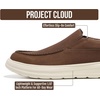 image:imageGenuine Suede Mens Loafers  Comfortable Loafers for MenBrown Crazy Horse