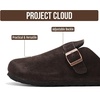 image:imageProject Cloud 100 Full Grain Genuine Leather Clogs for Men 2026 BrooklynChocolate Suede