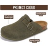 image:imageProject Cloud 100 Full Grain Genuine Leather Clogs for Men 2026 BrooklynOlive Suede
