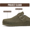 image:imageProject Cloud 100 Full Grain Genuine Leather Clogs for Men 2026 BrooklynOlive Suede
