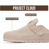 image:imageProject Cloud 100 Full Grain Genuine Leather Clogs for Men 2026 BrooklynSand Mono Suede