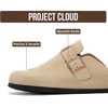 image:imageProject Cloud 100 Full Grain Genuine Leather Clogs for Men 2026 BrooklynSand Suede