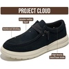 image:imageProject Cloud Genuine Leather Loafers for Men  NonSlip Mens Shoes DanteBlack Suede