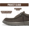 image:imageProject Cloud Genuine Leather Loafers for Men  NonSlip Mens Shoes DanteCharcoal Suede