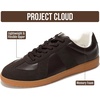 image:imageProject Cloud Mens Casual Sneakers Non Slip Lace Up Water Resistant ShoesBrown