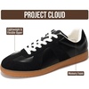 image:imageProject Cloud Mens Casual Sneakers Non Slip Lace Up Water Resistant ShoesJake  Black