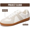 image:imageProject Cloud Mens Casual Sneakers Non Slip Lace Up Water Resistant ShoesJake  White