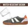 image:imageProject Cloud Mens Genuine Leather SlipOn Casual Sneakers His VerdyOlive