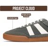 image:imageProject Cloud Mens Genuine Leather SlipOn Casual Sneakers His VerdyOlive