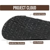 image:imageProject Cloud Mens Sandals 100 Genuine Leather Mens Slides HeritageBlack Suede