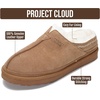 image:imageProject Cloud Mens Slippers Genuine Leather Australian Shearling SlippersChestnut Suede  Unwind