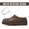 image:imageProject Cloud Mens Slippers Genuine Leather Australian Shearling SlippersChoco Suede 2