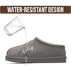 image:imageProject Cloud Mens Slippers Genuine Leather Australian Shearling SlippersGrey