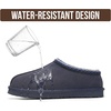 image:imageProject Cloud Mens Slippers Genuine Leather Australian Shearling SlippersNavy