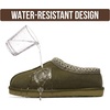image:imageProject Cloud Mens Slippers Genuine Leather Australian Shearling SlippersOlive