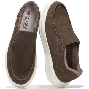 image:imageGenuine Suede Mens Loafers  Comfortable Loafers for MenBitter Chocolate Suede