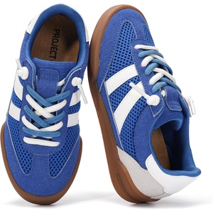 image:imageProject Cloud Leather Kids Sneakers Shoes for Girls amp Boys Little VerdyBlue