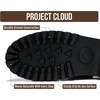 image:imageGenuine Leather Platform Clogs for Women  Lug Sole Slingback Womens MulesChocolate Suede