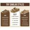 image:imageProject Cloud 100 Genuine Leather Fashion Platform Sandals Women OliyBlack