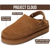 image:imageProject Cloud 100 Genuine Leather Platform Mule Clogs for WomenChestnut