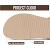 image:imageProject Cloud Adjustable Strap Platform Sandals Women FootwearNude