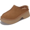 image:imageProject Cloud 100 Genuine Leather Platform Clogs for Women JohnnaChestnut
