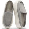 image:imageProject Cloud Platform Mule Loafers for Women  Womens Clogs amp MulesGrey Canvas
