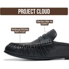 image:imageProject Cloud 100 Genuine Leather Penny Loafers for Women Mule FootwearBlack Leather
