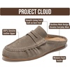 image:imageProject Cloud 100 Genuine Leather Penny Loafers for Women Mule FootwearMushroom Suede