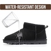 image:imageProject Cloud 100 Genuine Leather Womens Boots  Ankle Boots WomenBlack Suede