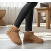 image:imageProject Cloud 100 Genuine Leather Womens Boots  Ankle Boots WomenChestnut Suede