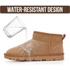 image:imageProject Cloud 100 Genuine Leather Womens Boots  Ankle Boots WomenChestnut Suede