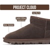 image:imageProject Cloud 100 Genuine Leather Womens Boots  Ankle Boots WomenChoco Brown Suede