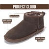 image:imageProject Cloud 100 Genuine Leather Womens Boots  Ankle Boots WomenChoco Brown Suede