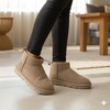 image:imageProject Cloud 100 Genuine Leather Womens Boots  Ankle Boots WomenTaupe Suede