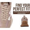 image:imageProject Cloud Lightweight Trendy Lace Up Fashion Sneakers for Women LeccoTaupe