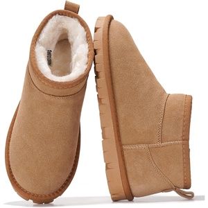 image:imageProject Cloud 100 Genuine Leather Womens Boots  Ankle Boots WomenChestnut Suede