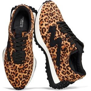 image:imageProject Cloud Lightweight Trendy Lace Up Fashion Sneakers for Women LeccoLeopard Micro