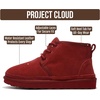 image:imageProject Cloud 100 Genuine Leather Womens Ankle Boots 2026 JuleeRed