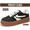 image:imageProject Cloud Lightweight Platform Sneakers for Women FootwearBlack