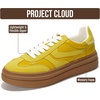 image:imageProject Cloud Lightweight Platform Sneakers for Women FootwearMustard