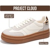 image:imageProject Cloud Lightweight Platform Sneakers for Women FootwearWhite