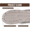 image:image100 Genuine Leather Womens Natural FurLined Clog Slippers for WomenLight Grey Suede