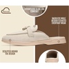 image:imageProject Cloud 100 Genuine Leather Mules for Women  Stylish Womens MulesBeige Suede
