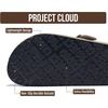 image:image100 Genuine Leather Slipon Footbed Clogs for Women  Fall Shoes for WomenBeige Leather
