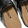 image:image100 Genuine Leather Slipon Footbed Clogs for Women  Fall Shoes for WomenBlack