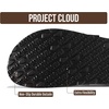 image:image100 Genuine Leather Slipon Footbed Clogs for Women  Fall Shoes for WomenChocolate With Strap